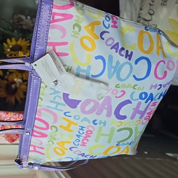 Coach Handbags - Coach NWT GRAFFITI tote
